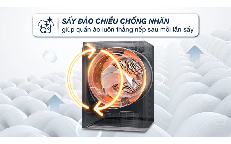 Máy sấy thông hơi Aqua 8 kg AQH-V800H SS